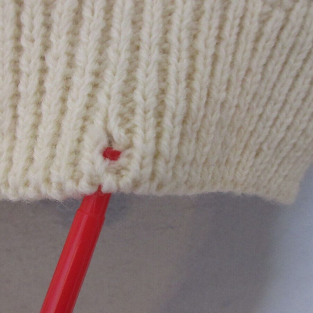 Cashs of Ireland Cardigan Women Large Pure Wool Ireland Fisherman Lined RARE - Picture 5 of 10